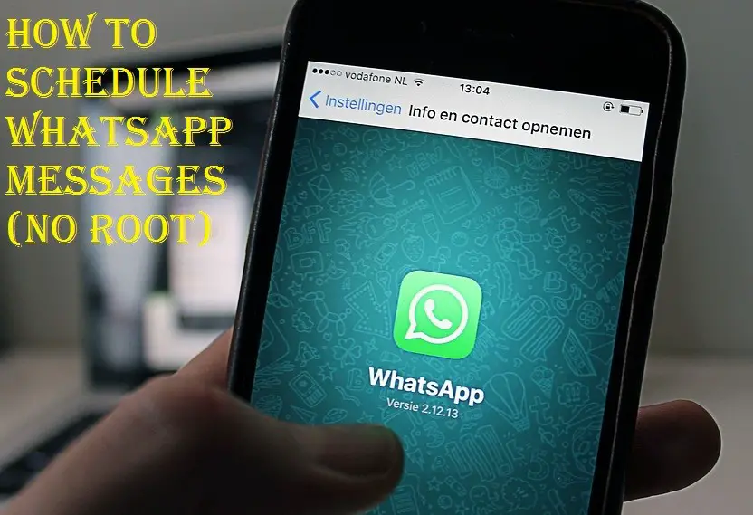 How to Schedule WhatsAPP Messages