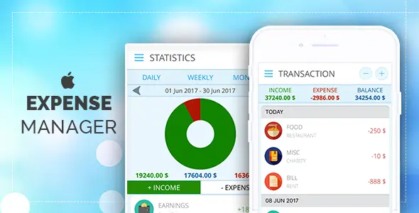 expense manager ios
