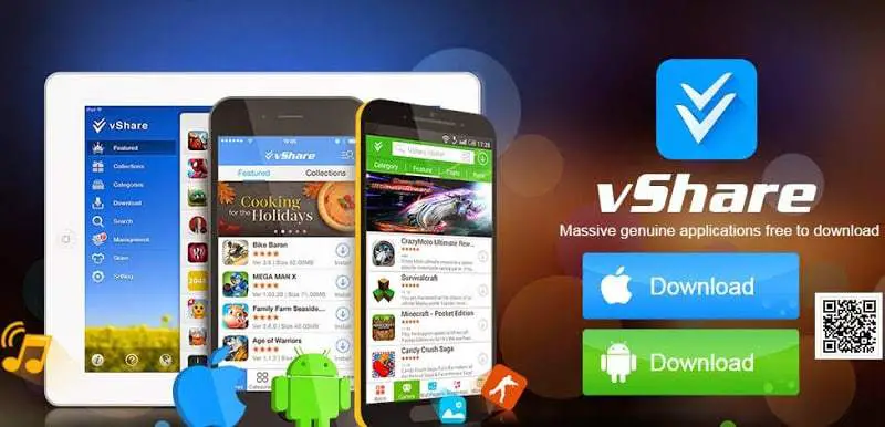 Vshare Download for iPhone, Android and PC