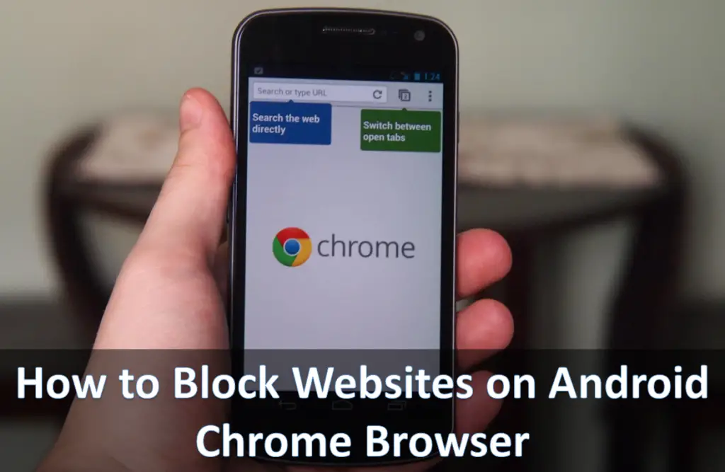 How to block websites on android chrome browser